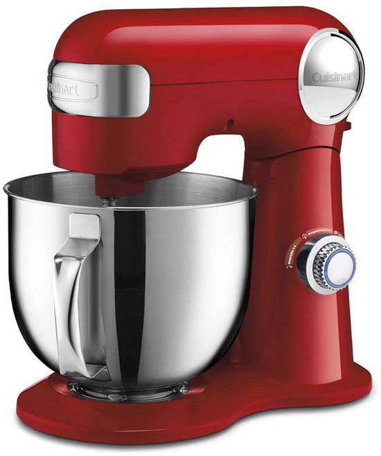 쿠진아트쿠시나트 SM50R 정밀마스터 5.5Qt 5.2L 스탠드 믹서 레드
