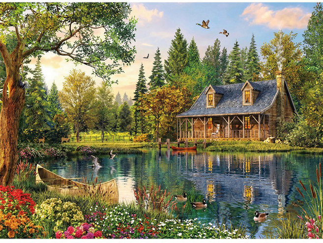 퍼즐갤러리 자연의 아름다운 별장 500조각 직소퍼즐 PG534, 1개, 퍼즐단품 액자없음, 500피스