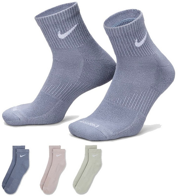 NIKE 運動襪 3入