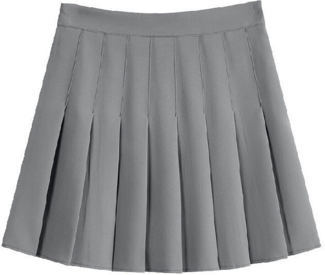 小蘭優購 韓版高腰防走光A字百褶裙 短裙 女裝