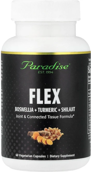 Paradise Herbs Flex 베지 캡슐 60정, 1개 - 쿠팡