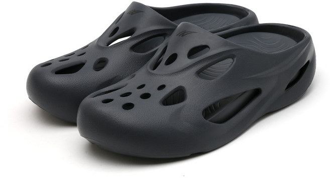 낫소 테디 뮬 슬리퍼 EVA 남성 클로그(다크그레이)