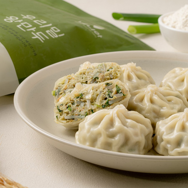 네니아 우리밀 왕만두 1kg(50g x 20개 내외), 1kg, 1개