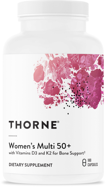 쏜리서치 우먼스 멀티 50+ 베지테리안 캡슐, 1개, 180정