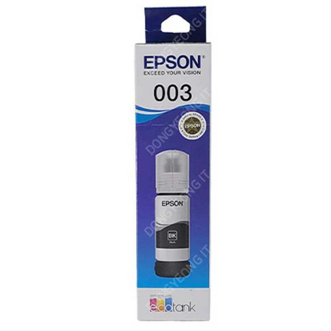 EPSON 정품 L3250 잉크 검정 T00V100, 1개