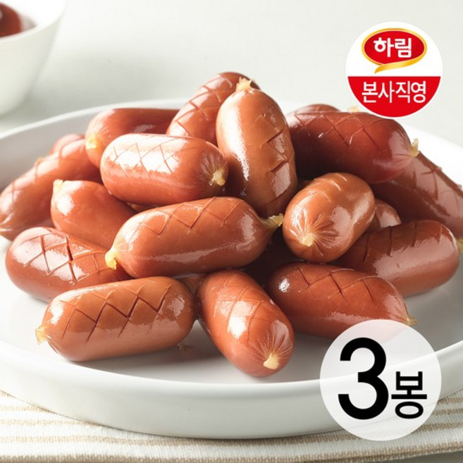 요리비엔나 1kg 3봉, 3개