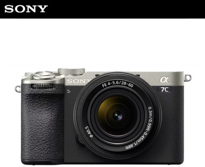 소니 공식대리점 풀프레임 카메라 알파 A7C2L 실버 SEL2860 표준줌 렌즈킷 (ILCE-7CM2L), 단품