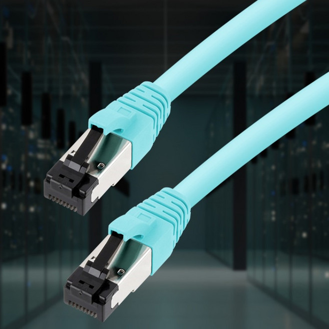 CAT6A PoE++ 장거리 전원 데이터 일체형 랜케이블 20m 전원공급 전력공급