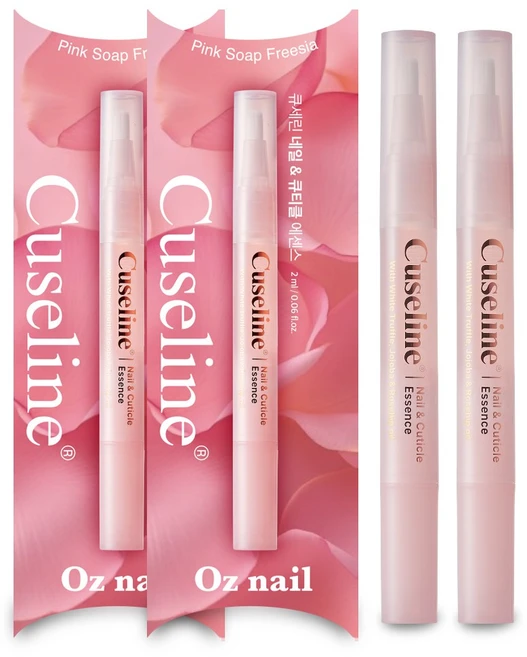 1+1 오즈네일 화이트 트러플 리페어 네일&큐티클 오일 에센스 펜, 2개, 2ml - 쿠팡