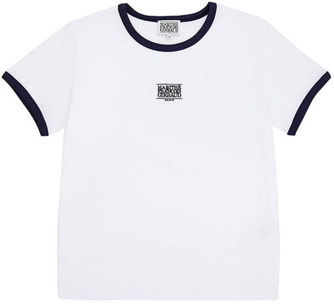 마리떼 프랑소와 저버 마리떼 W 클래식 로고 링거티 화이트 1MG24CTS106WHT