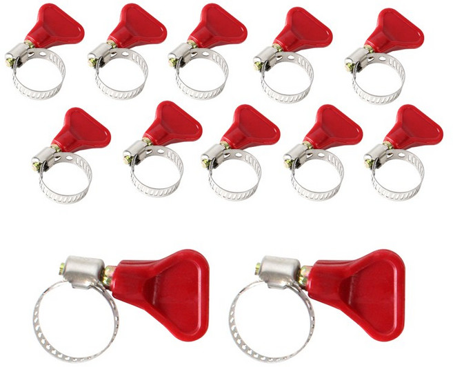 스텐 국산 호스밴드 12개입, 12개