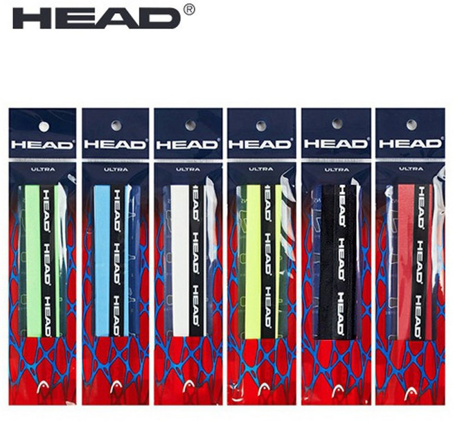 헤드 - 울트라 오버그립 1개 낱개입/6칼라/라켓스포츠, 헤드 울트라 오버그립 1개