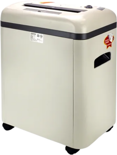 AURORA 震旦 AS1219CE 碎段式多功能碎紙機, 米色