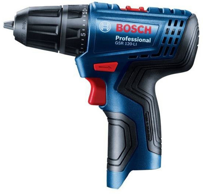 BOSCH 보쉬 충전드릴 GSR10.8V-13 후속 GSR120-LI 베어툴 본체만, 1개