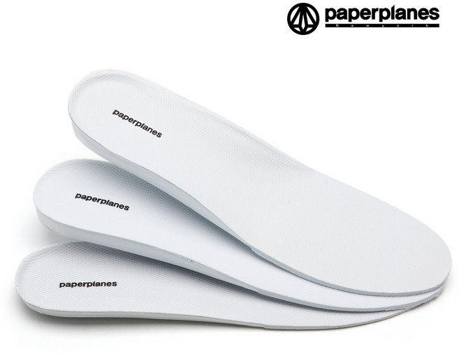 페이퍼플레인 남녀공용 메모리폼 깔창 기능성소재 쿠션 발편한 인솔 3CM