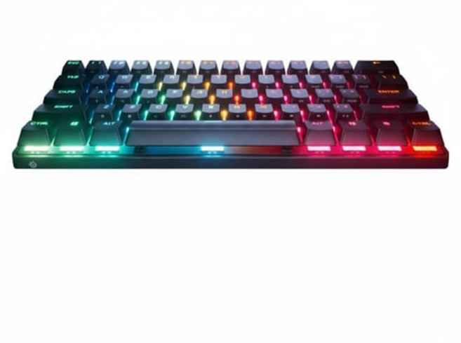 스틸시리즈 Mini 기계식 게이밍 유선 텐키리스 키보드, 블랙, Apex Pro Gen 3 Mini BLACK-US, 마그네틱축(자석축)