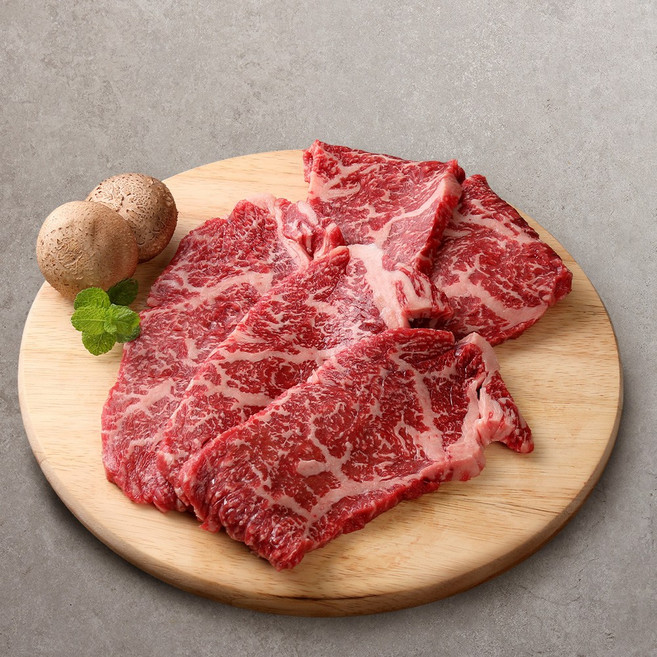 [신비하누] 1등급 한우 채끝 300gx2팩 (총600g), 2개, 300g