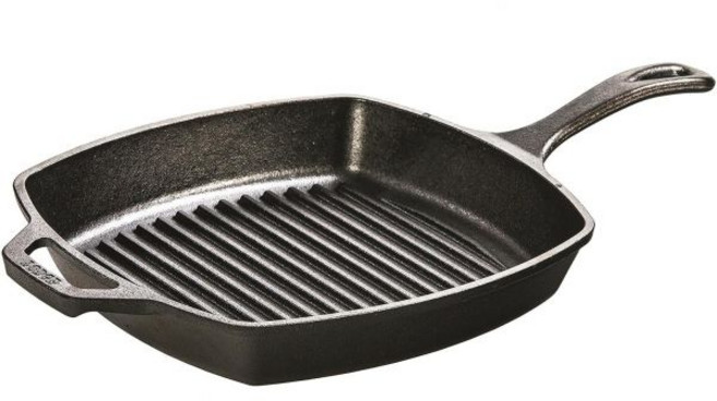Lodge 롯지 주물 사각 그릴팬 무쇠팬 26cm 프리시즌드