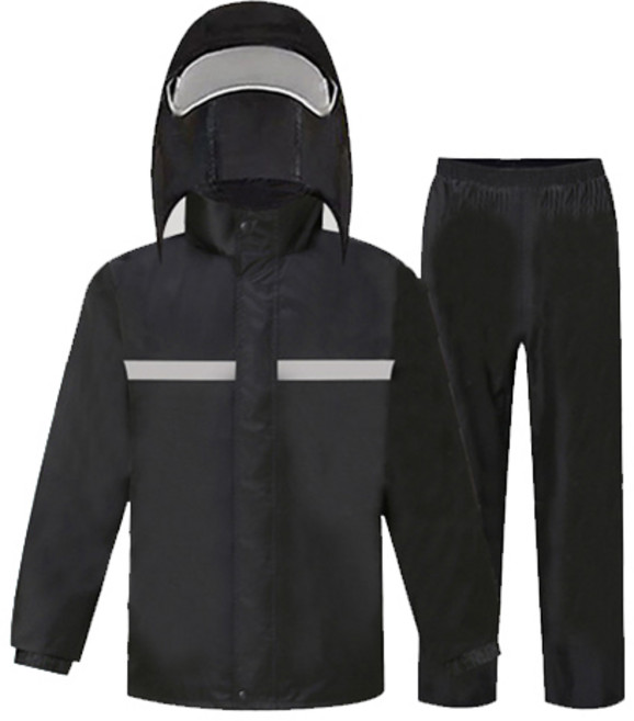 YOUPAN 집회 시위용 남녀 공용 우비 아웃도어 라이딩