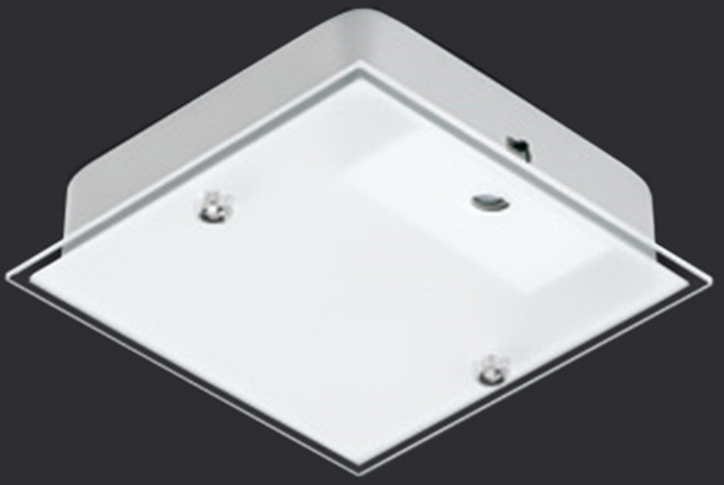 뉴실크 사각 센서등 LED 12W 국산KC인증, 주광색(하얀빛)타입, 1개