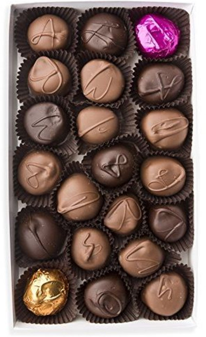 미세스 카바노스 907.2g 견과류 없는 크림 믹스 (밀크 Mrs. Cavanaugh’s 2 lb Creams without Nuts Mixed (Milk 65% & Dark 3, 혼합 - 밀크(65%) & 다크(35%), 2파운드(1팩), 1개