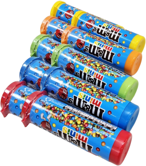 엠앤엠즈 미니스 튜브 초콜릿, 35g, 10개