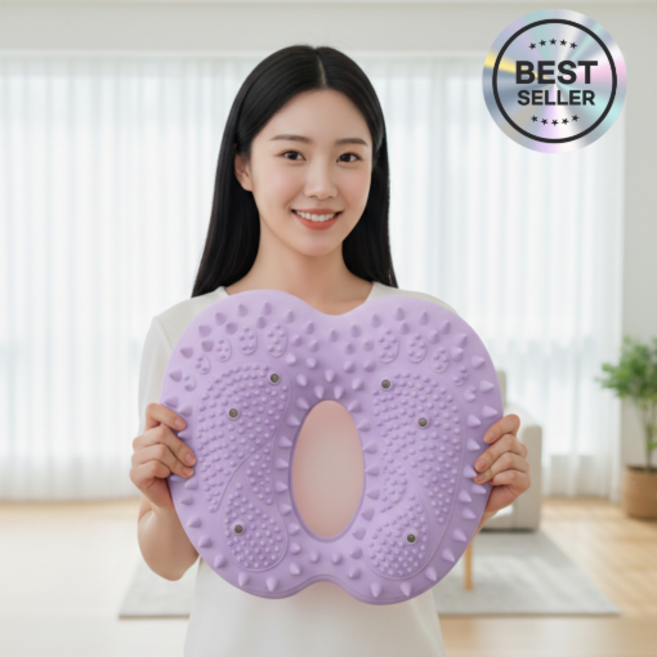 코어즈 웰니스텝 가정용 에어 지압 스텝퍼 천국의계단, 퍼플