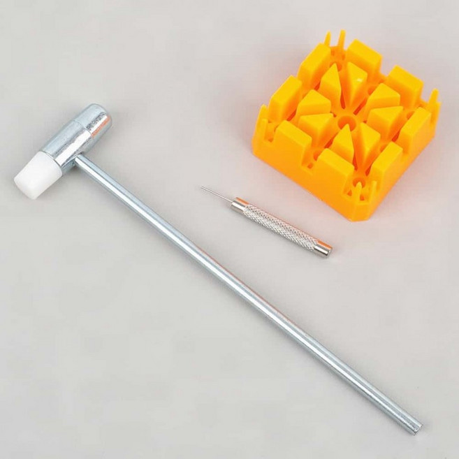 시계줄조절기 조절기 시계줄 사이즈 망치형 메탈