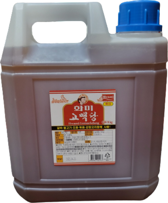 화미 고맥당 맥아물엿, 8kg, 2개