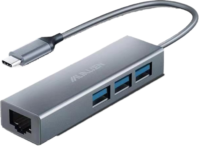 3 in-1 usb c 허브 타입 c 도킹 스테이션 rj45 pd 100w/1000W어댑터 usb 3.0 허브 컴퓨터 노트북 데스크톱 세트, Type-c 1000M멀티 포트 허브 독, 1개