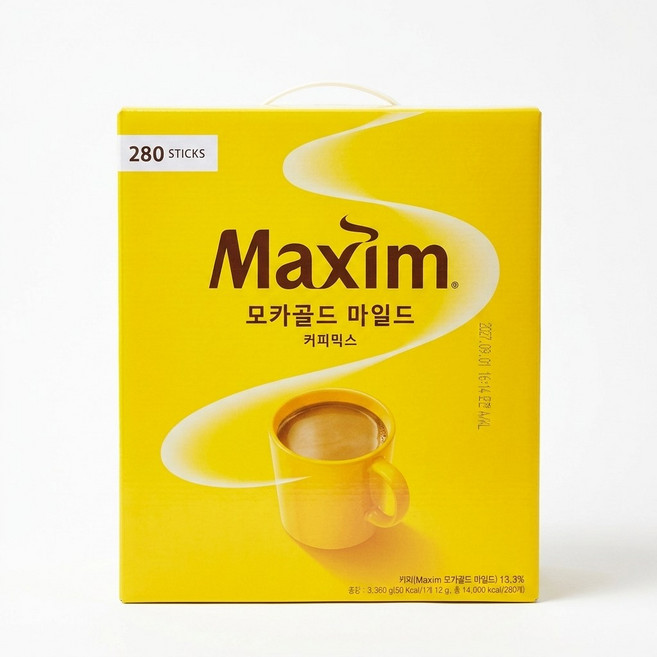 맥심 모카골드 마일드 280개입, 12g, 1개