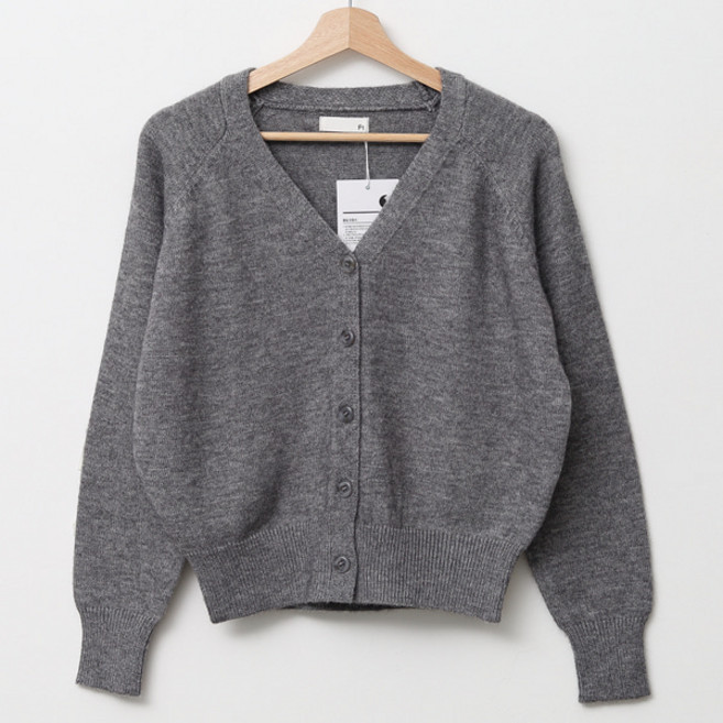 봉봉스토리 페린트 브이 기본 여성 가디건 니트 데일리 3size