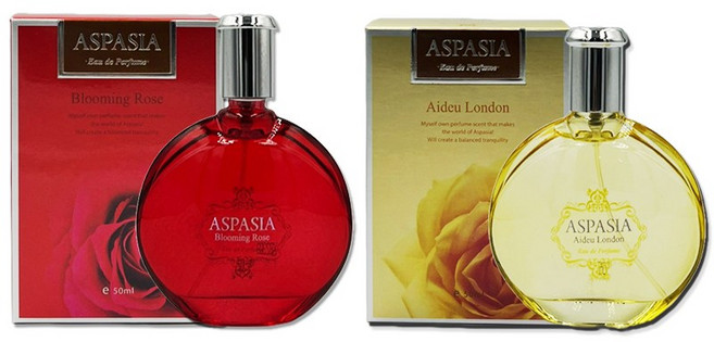아스파시아 향수 여성향수 오드 퍼퓸 우먼 2종, 1.블루밍로즈, 1개, 50ml