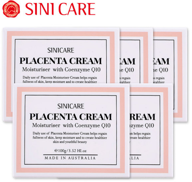 시니케어 플라센타 코엔자임 Q10 양태반 크림 100g 5ea, 5개