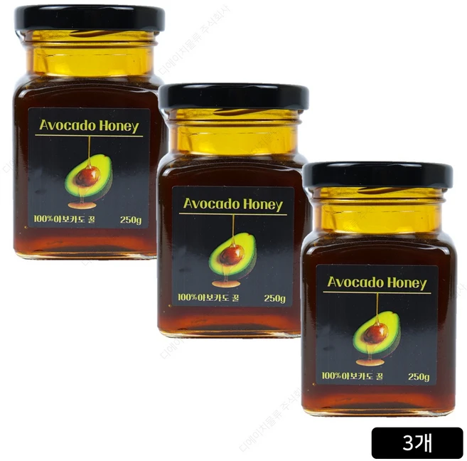 [홈쇼핑] 김하진의 아보카도꿀, 3개, 250g - 쿠팡