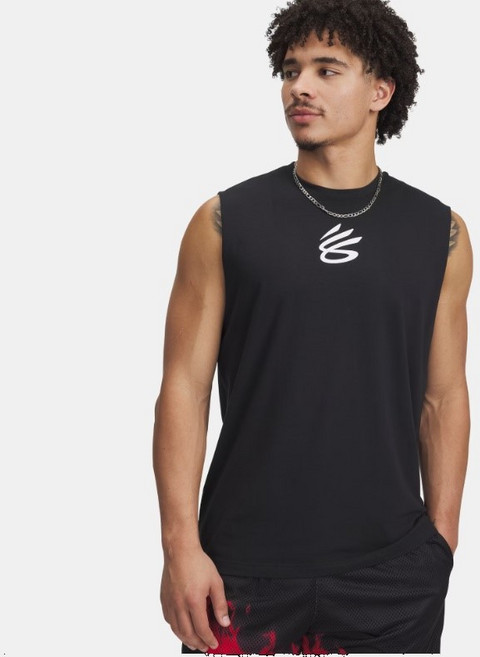 [AK분당점] [언더아머] UA 커리 시그니처 슬리브리스 티셔츠(1390352-001)