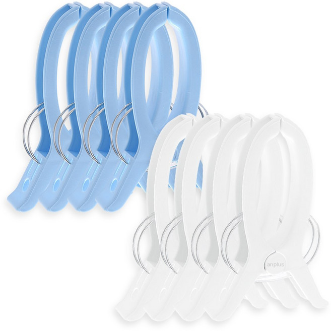 앙플러스 특대형 이불 빨래 대형 집게, 1개, 혼합색상