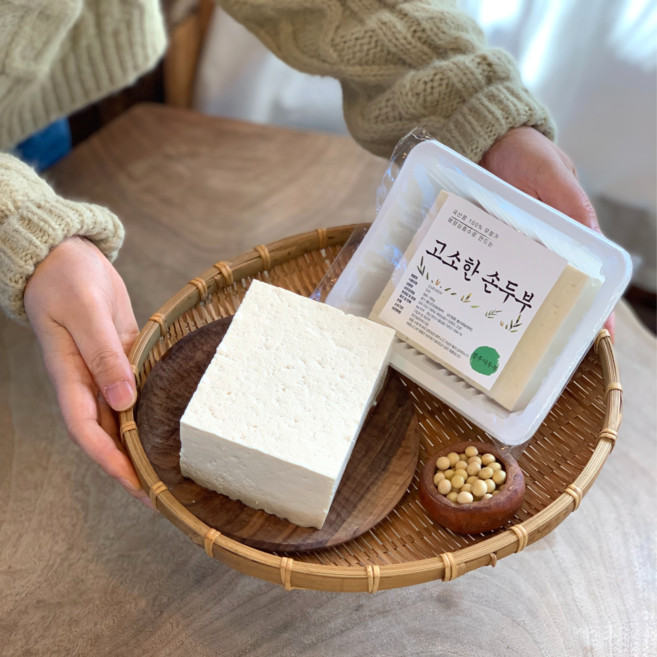 경주더두부 국산콩 수제두부 550g 3개, 2개