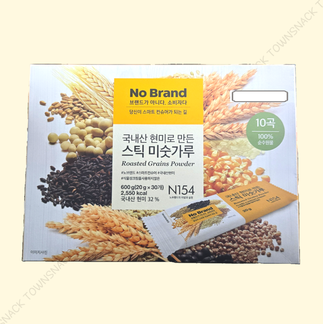 청오 무농약 현미스틱 미숫가루, 600g, 1개