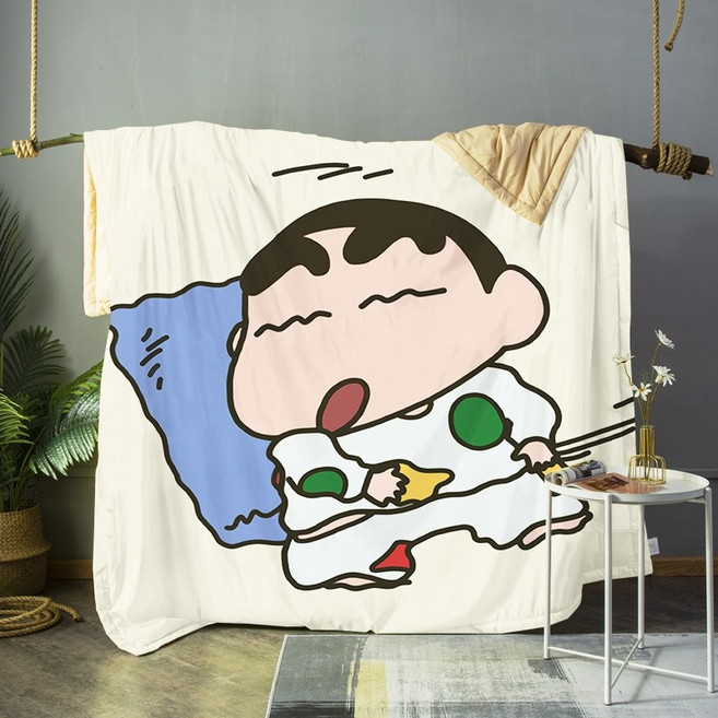 짱구 면 에어컨 여름이불 학생 기숙사