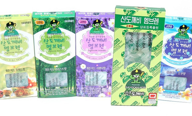 산도깨비 차량방향제 멤브렌 휘튼치드, 1개