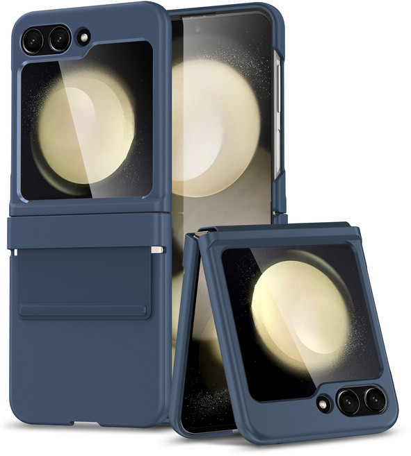 아칸크 갤럭시 Z플립5 (SM-F731N) 슬림핏 힌지보호 슬림 풀커버 휴대폰 케이스