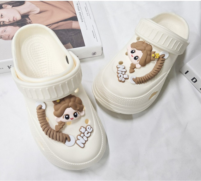 [당일출고] EVA 여성 인형 아쿠아 슬리퍼 샌들 4cm 루시