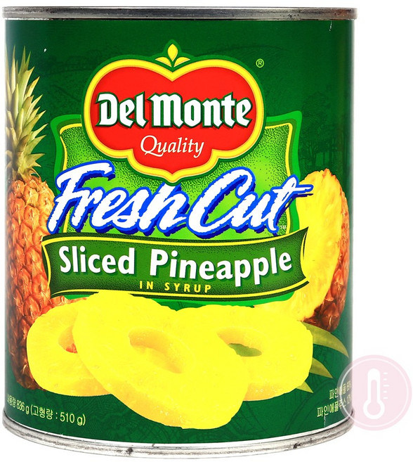 델몬트 후레쉬컷 슬라이스 파인애플, 836g, 1개