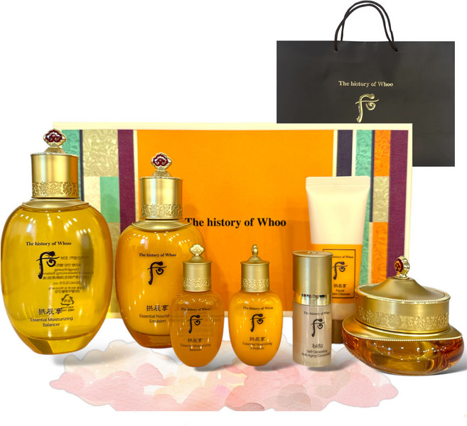 더후 공진향 인양 3종 세트 탄력 궁중세트 +쇼핑백, 1세트