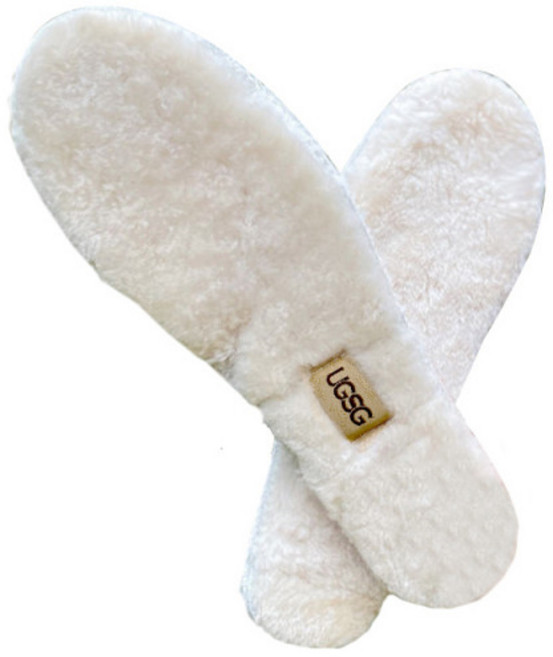 양털깔창 산포 순양모 신발 밑창 100% 가죽 일체형 겨울 남녀 두꺼운 보온 양모 밑창 양모 눈부신 신발 밑창