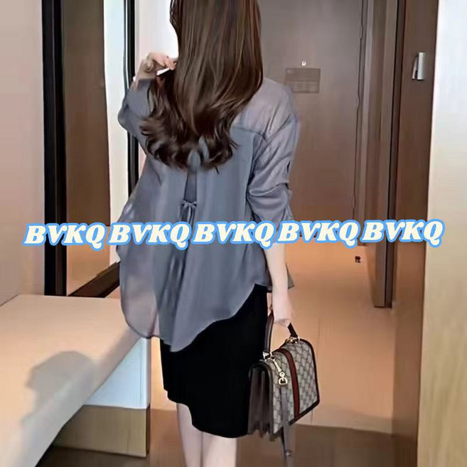 패셔너블 자외선 차단 셔츠 여성 여름 자외선 차단 블라우스 프리미엄 천연 실크뛰어난 통기성