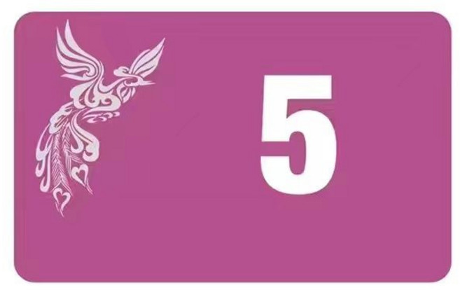 마작 액세서리 보드 카드 카드 양면 스크럽 플러스 두꺼운 카드 머니 카드 방수 숫자 두꺼운 카드, 5원권, 50매【스크럽으로 두껍게】, 1개