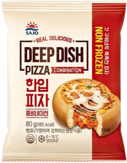 사조대림 한입피자 (콤비네이션 80g x 6개입) 냉장, 7개
