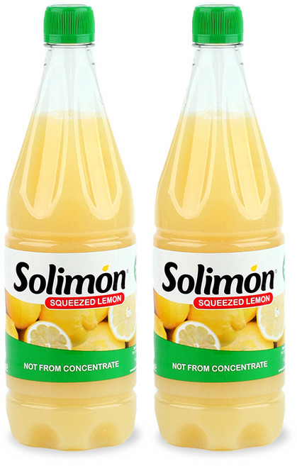 솔리몬 스퀴즈드 레몬즙, 500ml, 2개